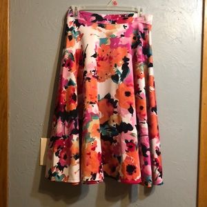 Floral skirt